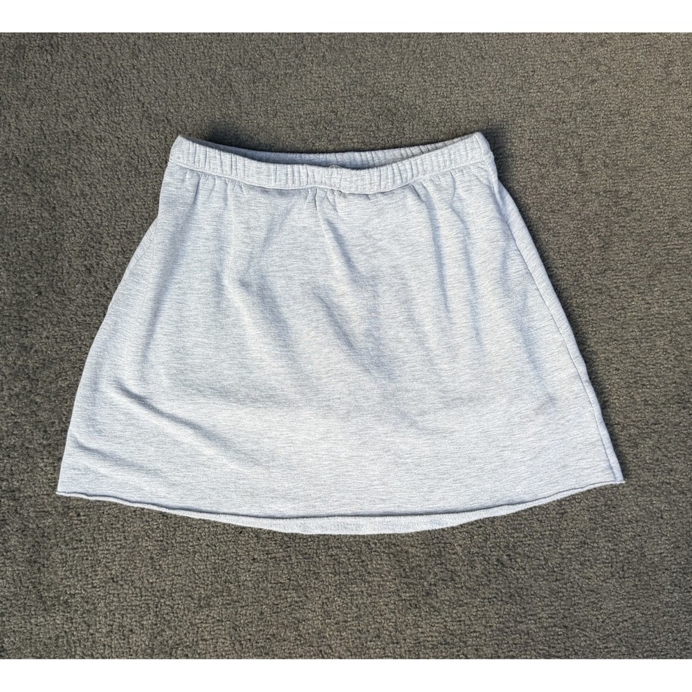 Offline by Aerie Heather Gray Athletic Skort Built-in Shorts XS
